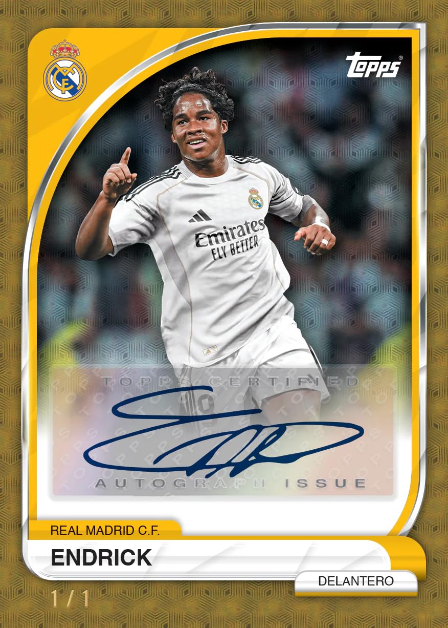 2025-26 Topps Real Madrid Club Collector Tins
