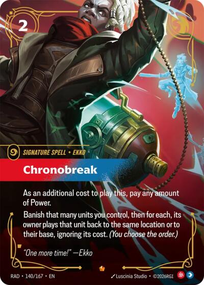Radiance - 140/167 Chronobreak Epic