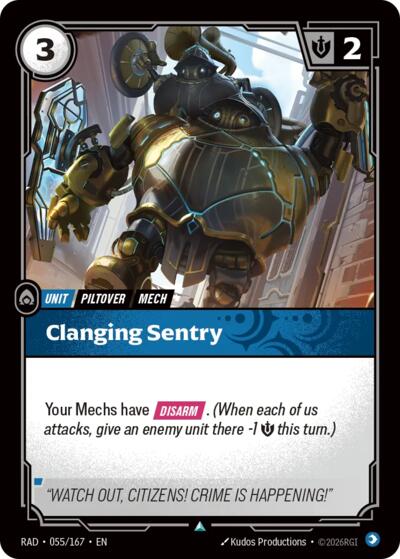 Radiance - 055/167 Clanging Sentry Uncommon