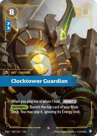 Radiance - 067/167 Clocktower Guardian Epic