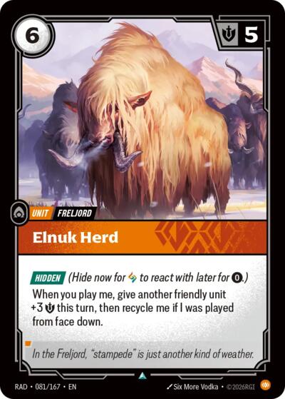 Radiance - 081/167 Elnuk Herd Uncommon