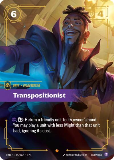 Radiance - 115/167 Transpositionist Epic