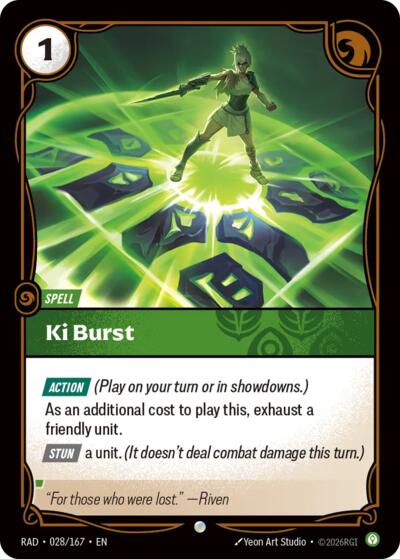 Radiance - 028/167 Ki Burst Common