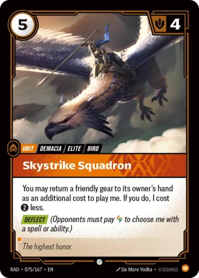 Radiance - 075/167 Skystrike Squadron Common