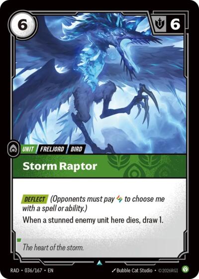 Radiance - 036/167 Storm Raptor Uncommon
