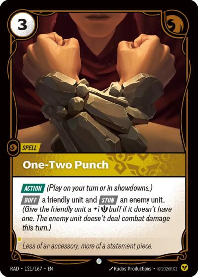 Radiance - 121/167 One-Two Punch Common