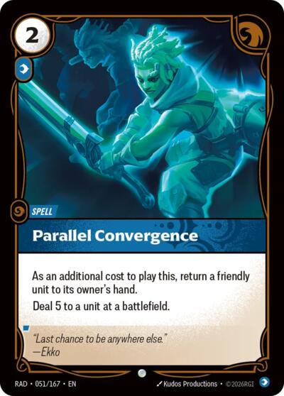 Radiance - 051/167 Parallel Convergence Common