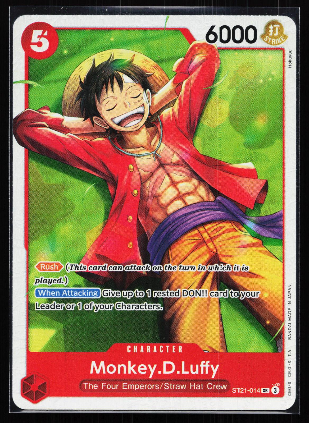 Starter Deck EX: Gear 5 ST21-014 Monkey.D.Luffy (014) Super Rare