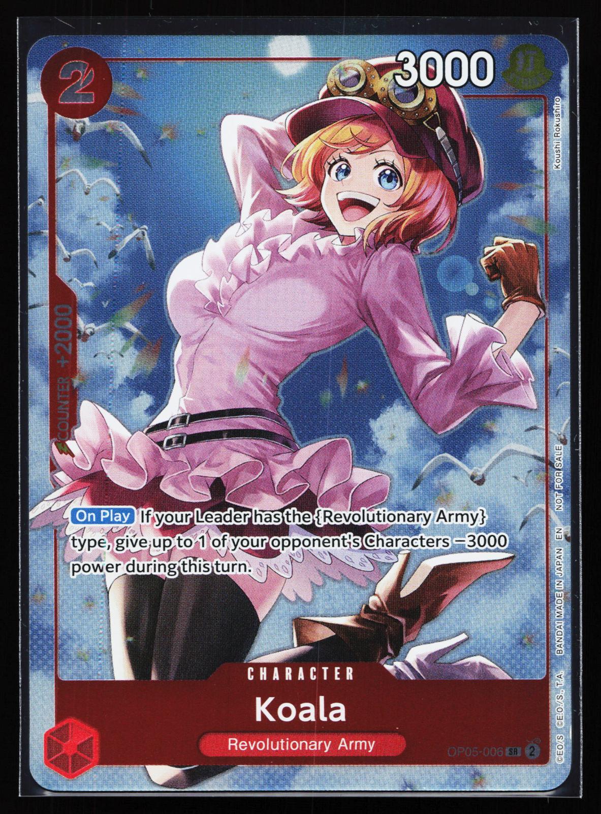 Extra Booster: One Piece Heroines Edition OP05-006 Koala Super Rare