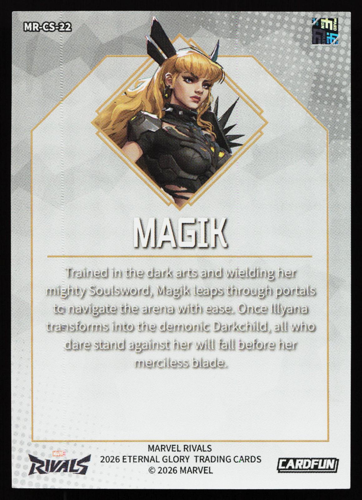 Cardfun Marvel Rivals - MR-CS-22 Magik back