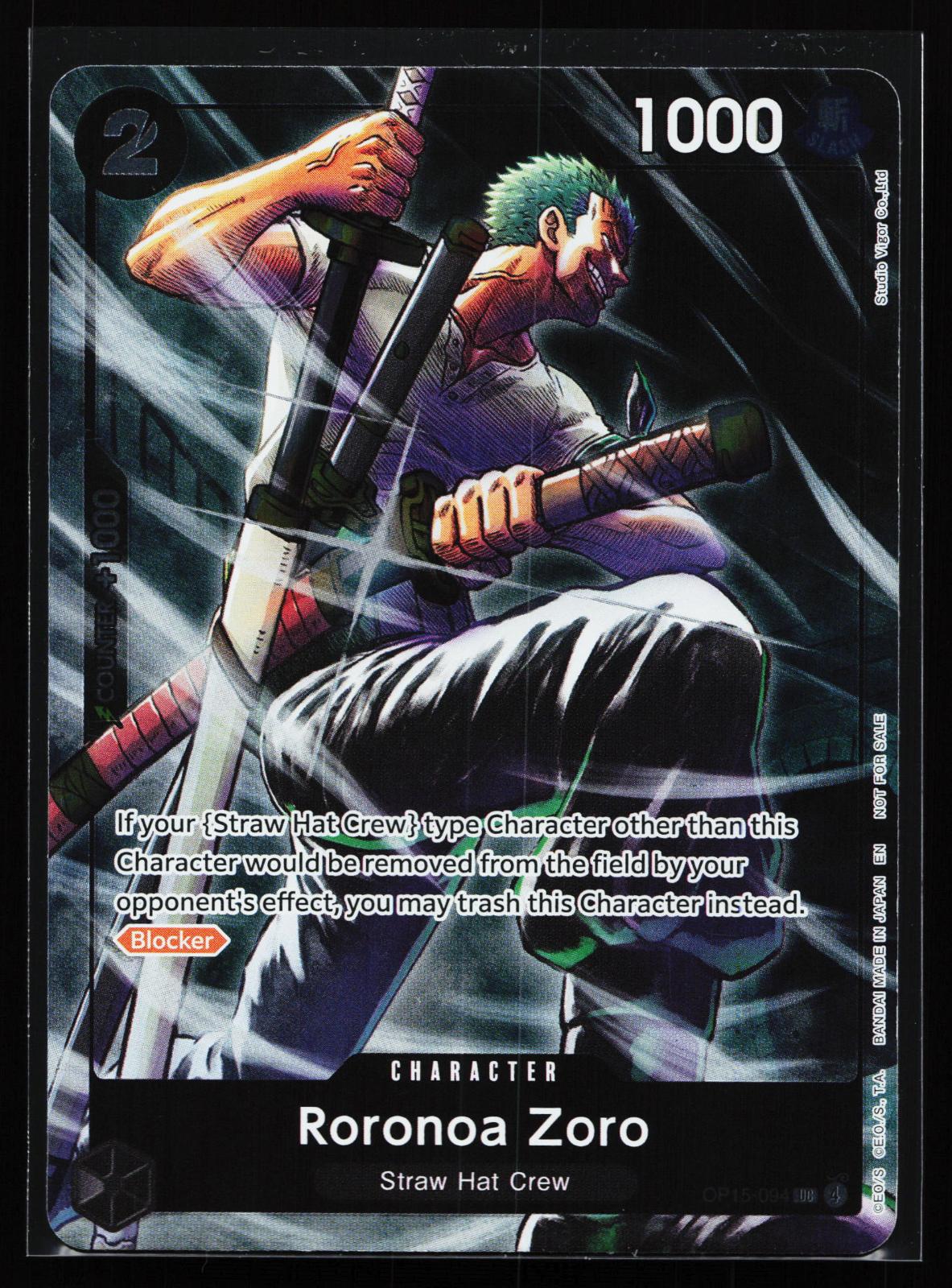 Adventure on Kami's Island OP15-094 Roronoa Zoro Uncommon