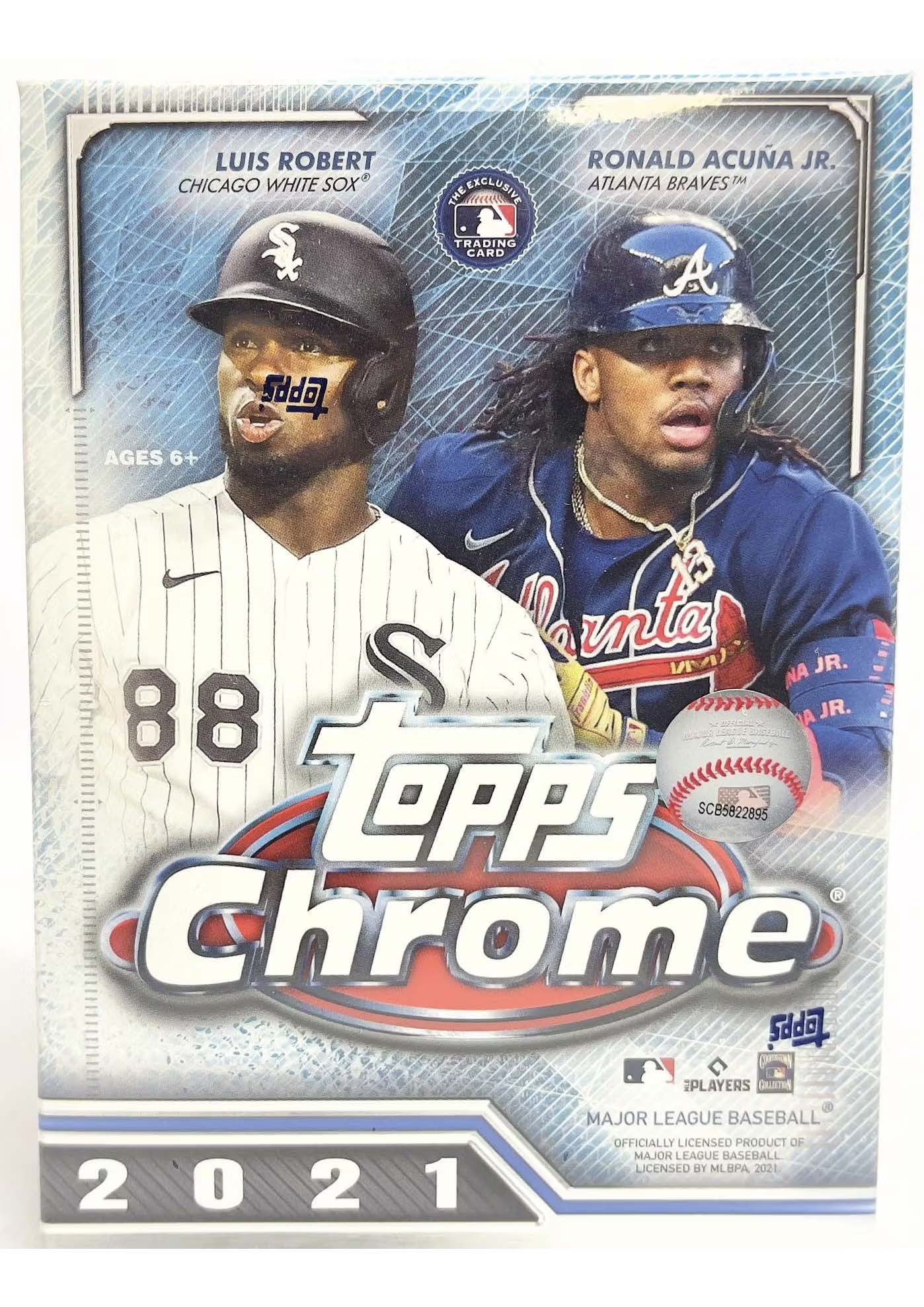 2021 Topps Chrome Baseball Blaster Value Box