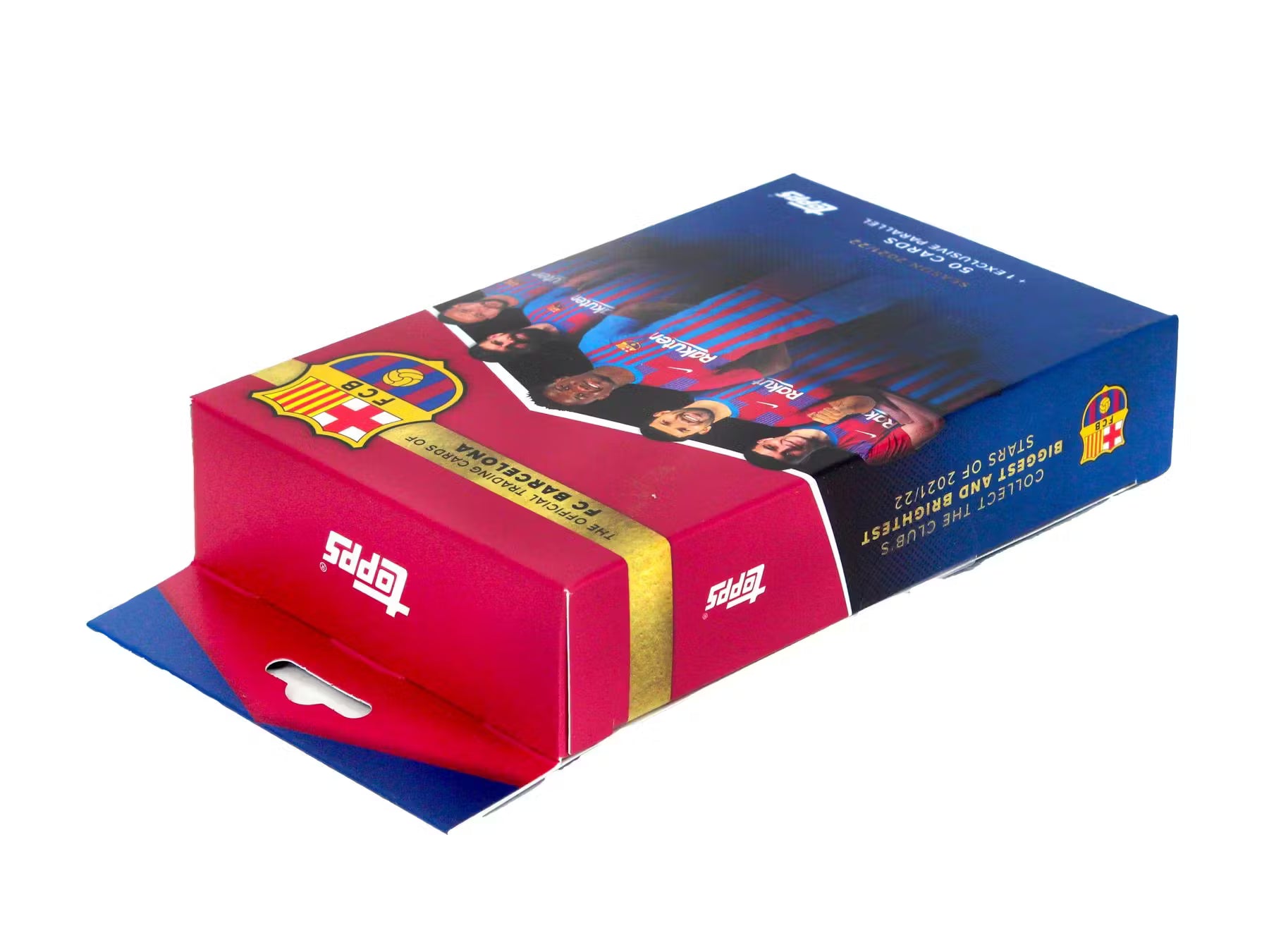 2021-22 Topps Soccer FC Barcelona Team Set Hanger Box