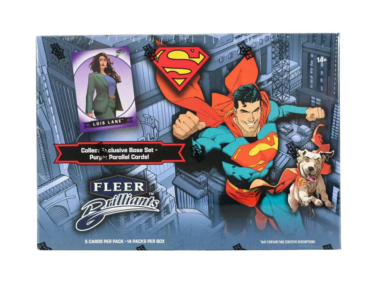 2025 Upper Deck Fleer Brilliants DC Superman Mega Box