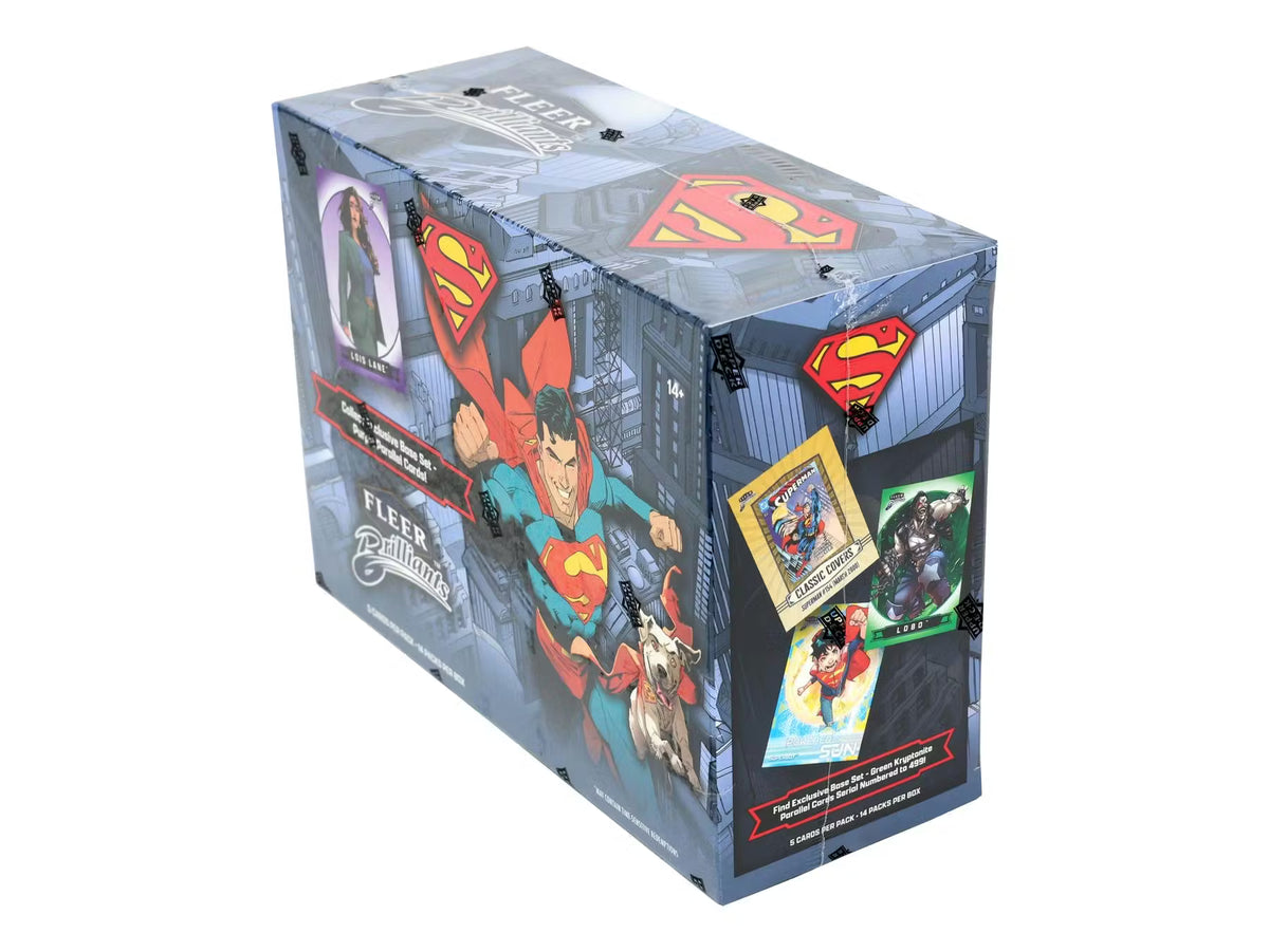 2025 Upper Deck Fleer Brilliants DC Superman Mega Box