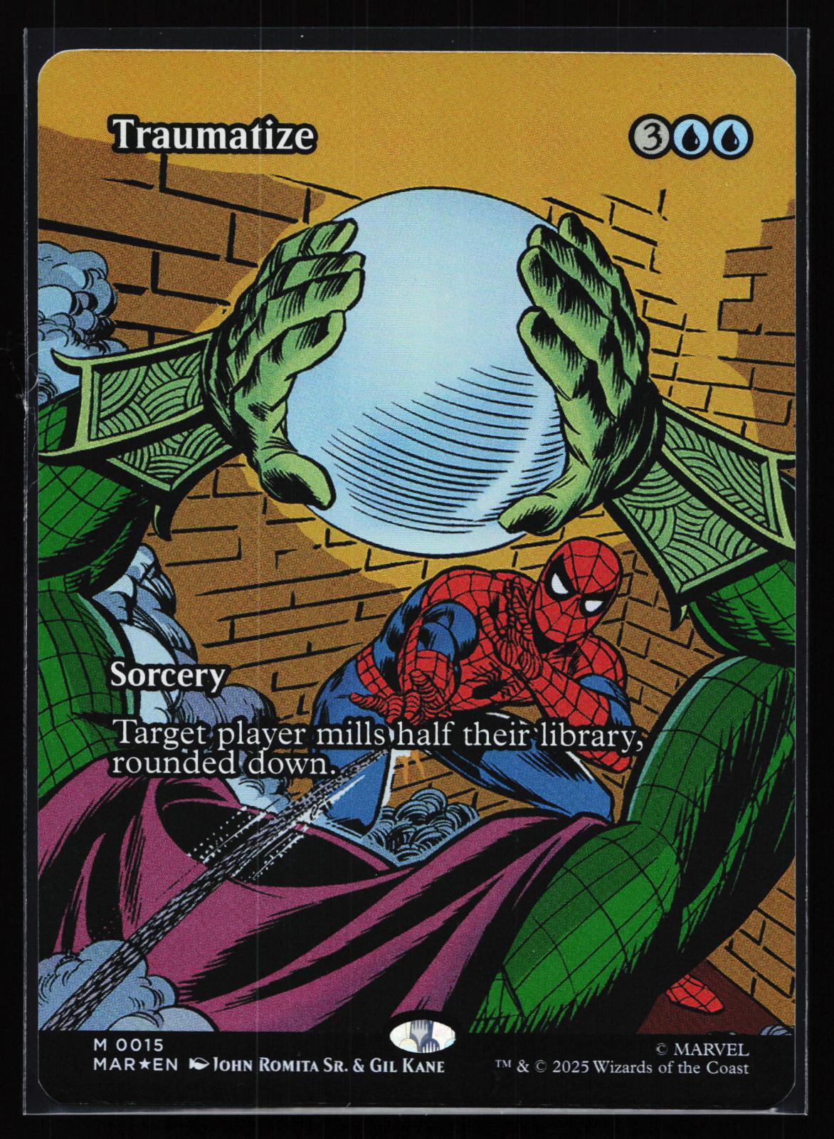 Marvel Universe Eternal-Legal 15 Traumatize (Borderless) Mythic