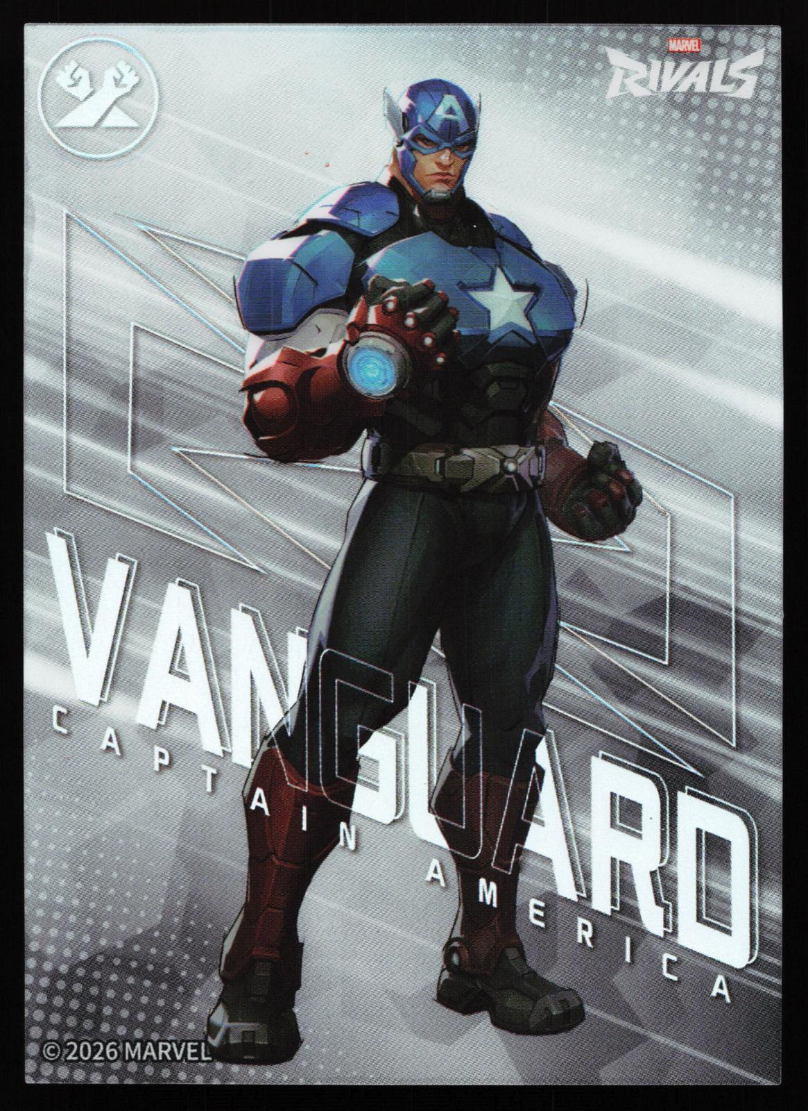 Cardfun Marvel Rivals - MR-CS-02 Captain America front