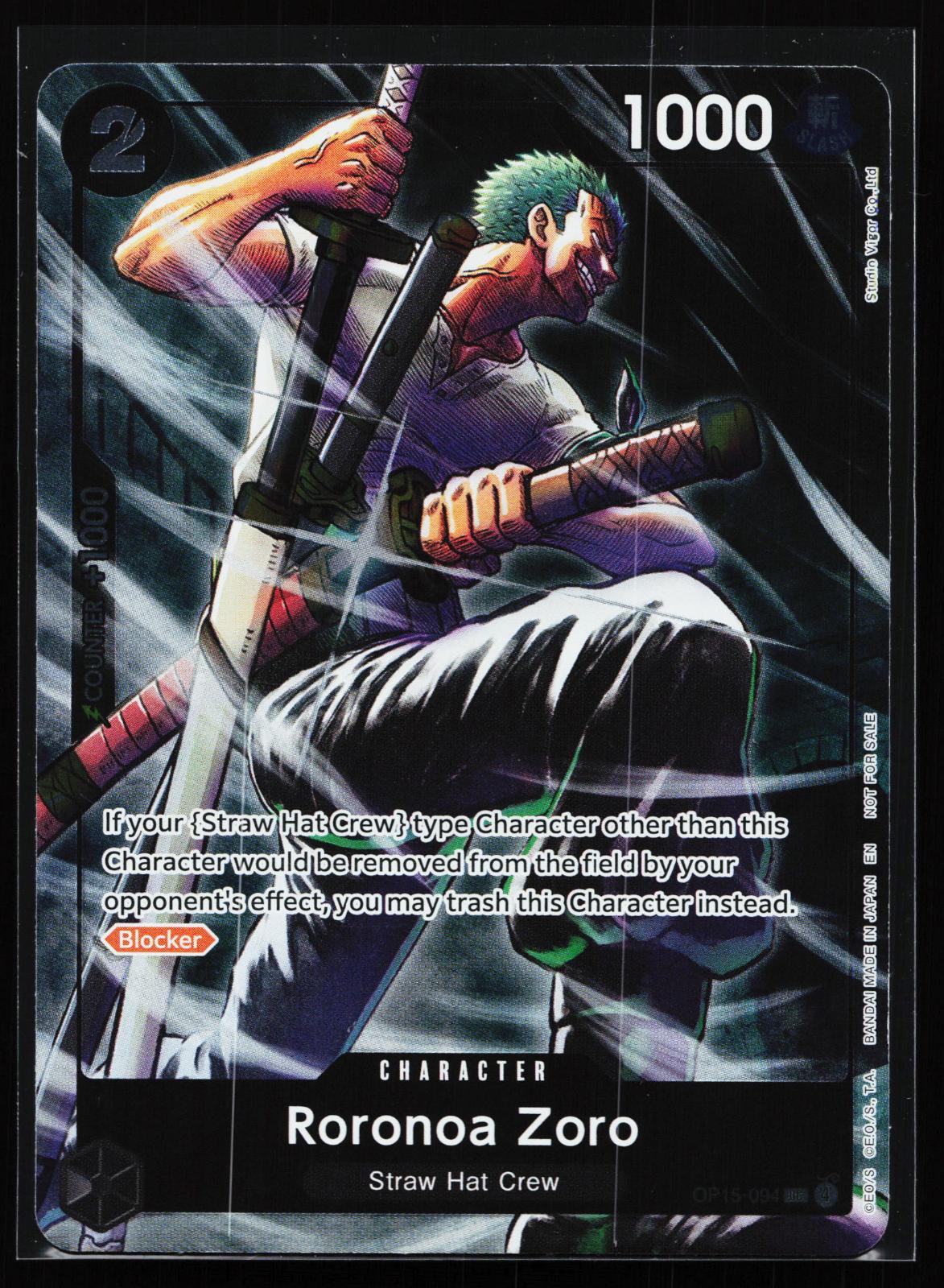 Adventure on Kami's Island OP15-094 Roronoa Zoro Uncommon