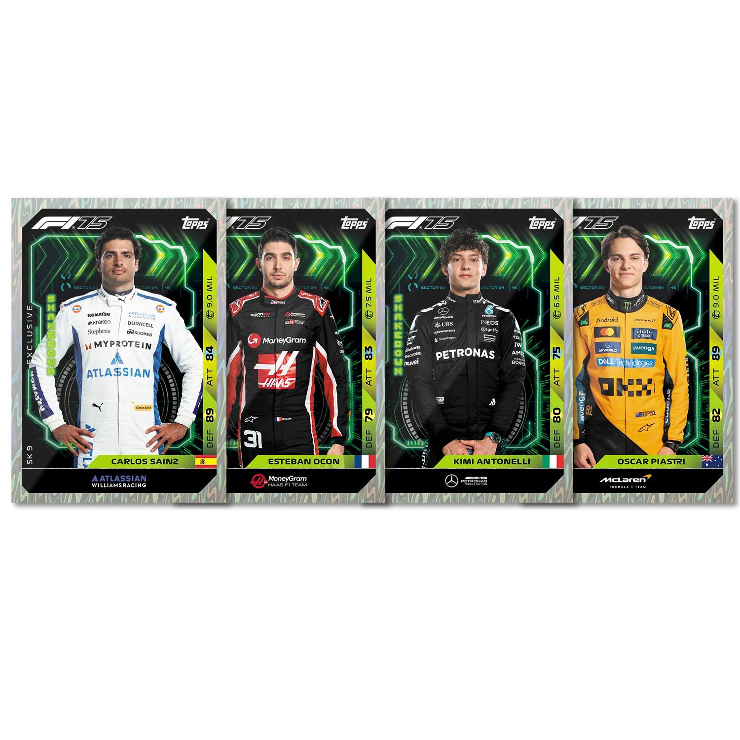 2025 Topps Turbo Attax Formula 1  Shakedown Mega Tin