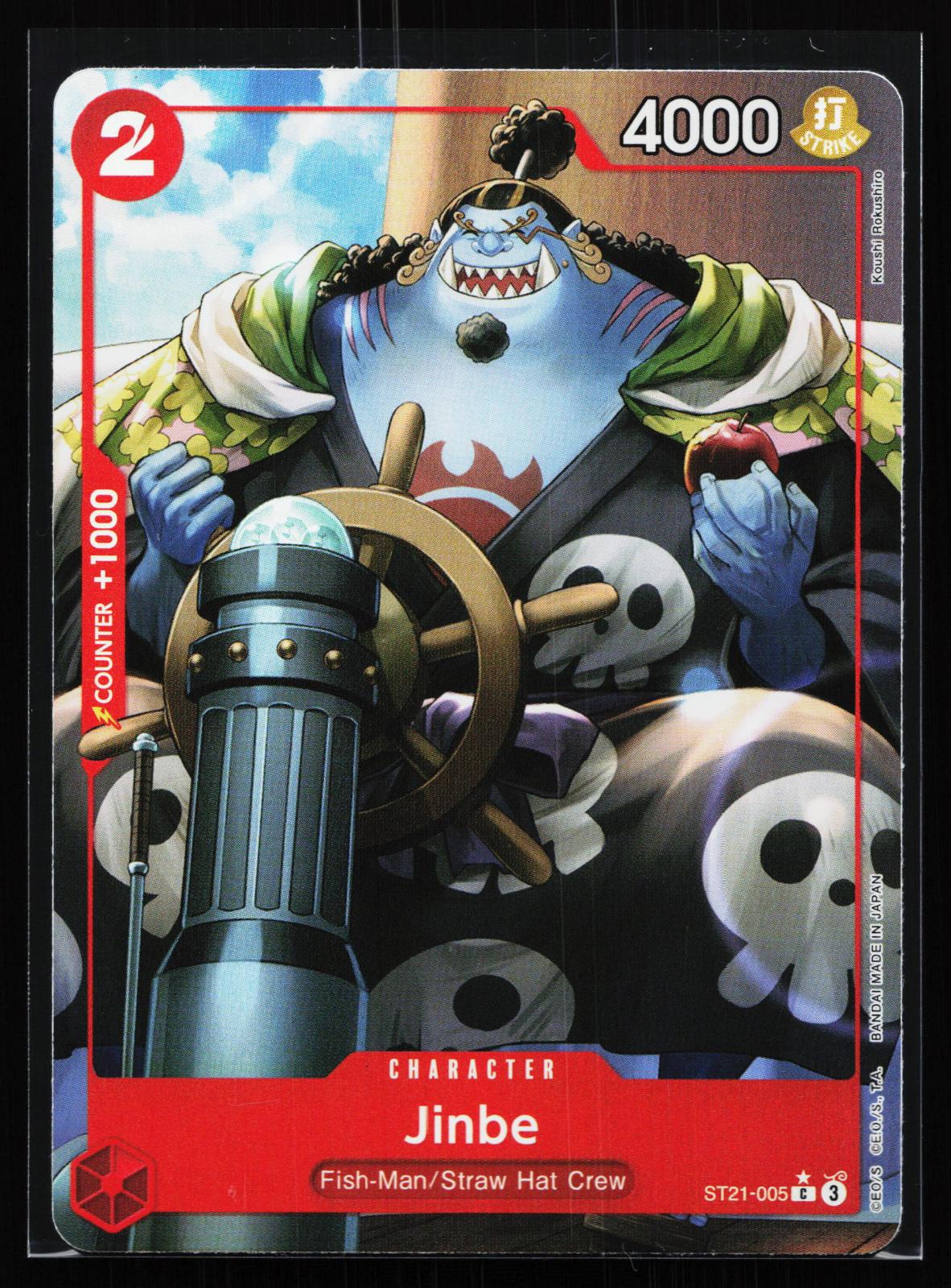 Starter Deck EX: Gear 5 ST21-005 Jinbe (Parallel) Common