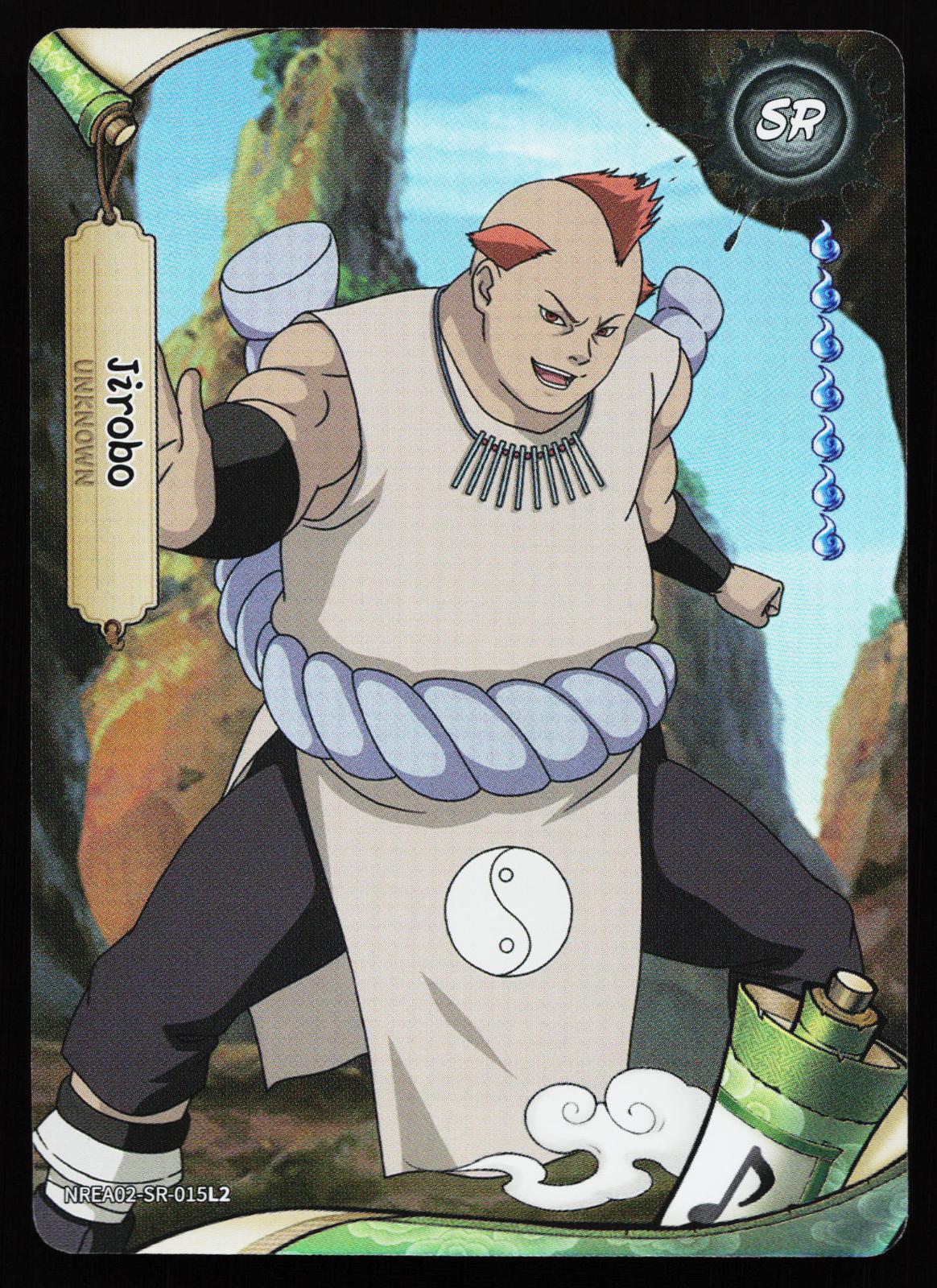 Naruto Kayou Earth Scrolls Series 2 Jirobo NREA02-SR-015L2 Super Rare