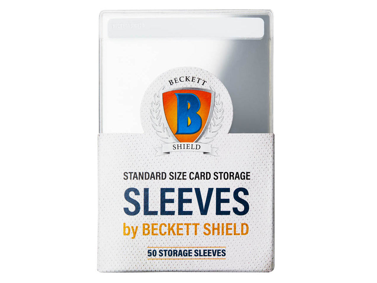 Beckett Shield - Standard Size Card Storage Sleeves - (50pc)