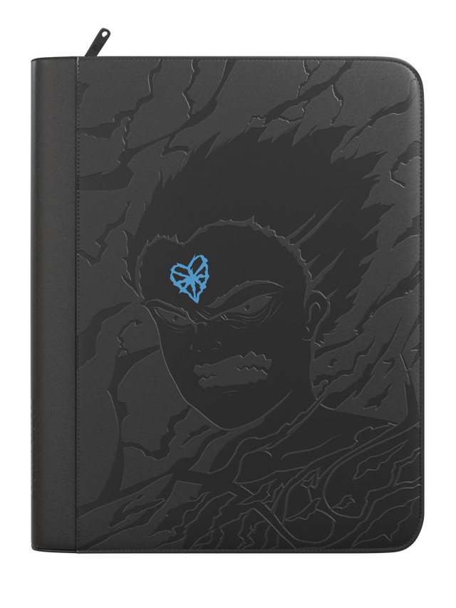 Palms Off Gaming Collector's Series Limited Edition MEGA Capacity 9 Pocket Zip Binder - POG X Alpha Wolf