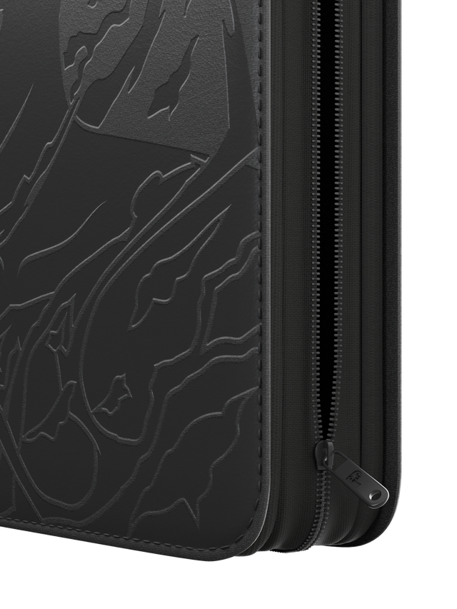 Palms Off Gaming Collector's Series Limited Edition MEGA Capacity 16 Pocket Zip Binder - POG X Alpha Wolf