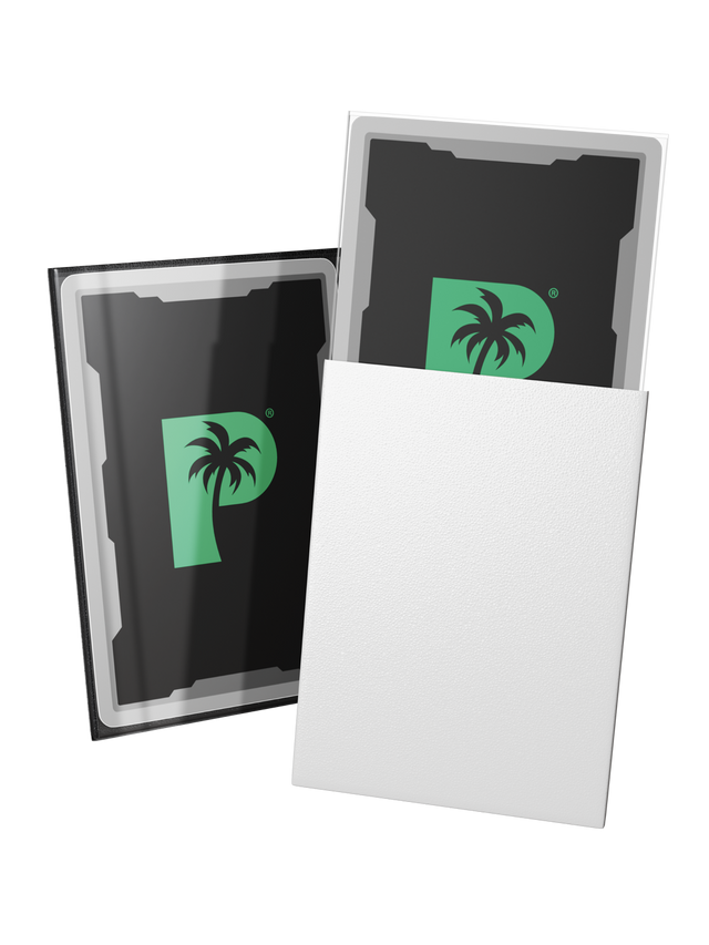 Palms Off Gaming - Blackout Deck Sleeves - Standard Size (100pc) - White