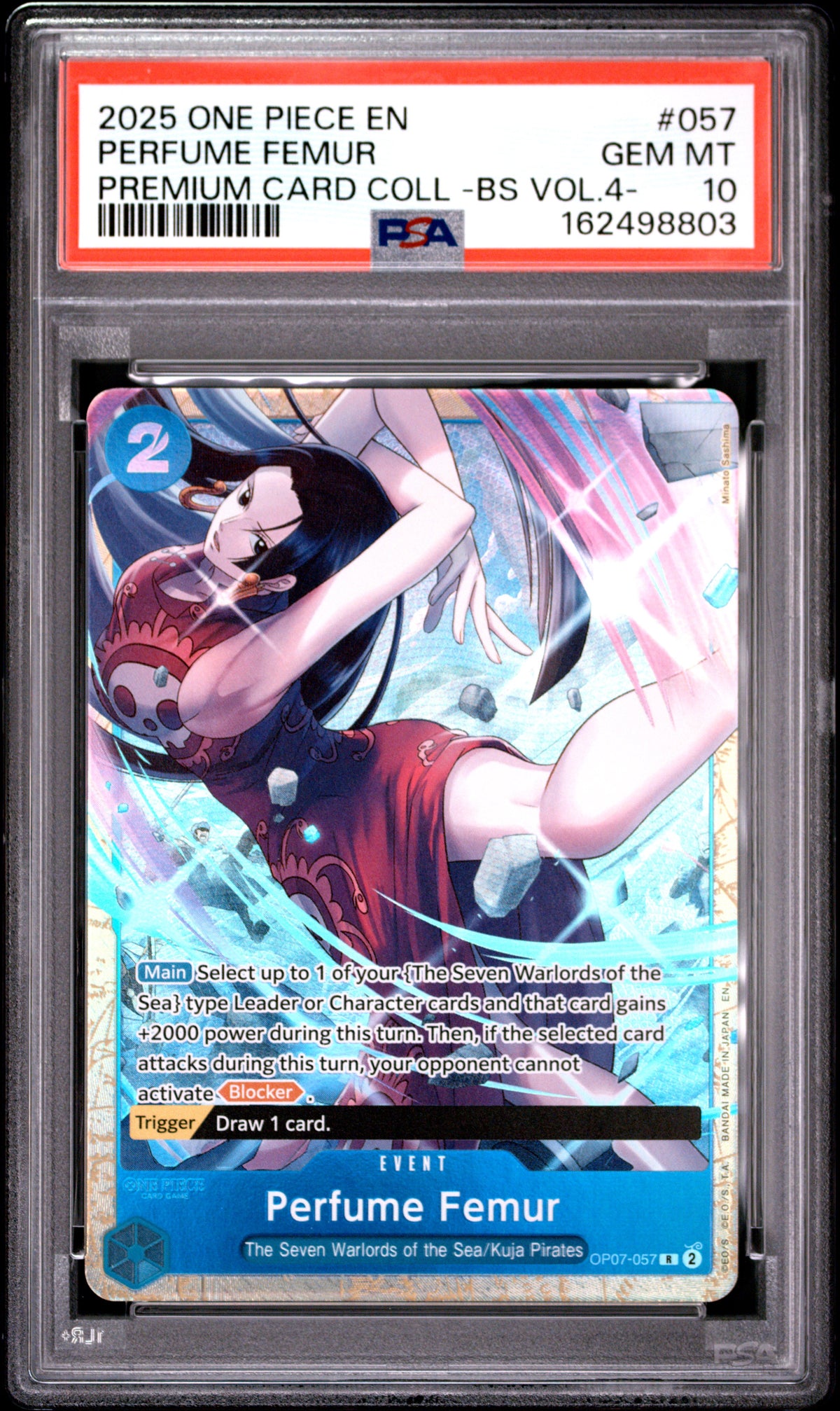 2025 ONE PIECE PERFUME FEMUR 057 PSA 10