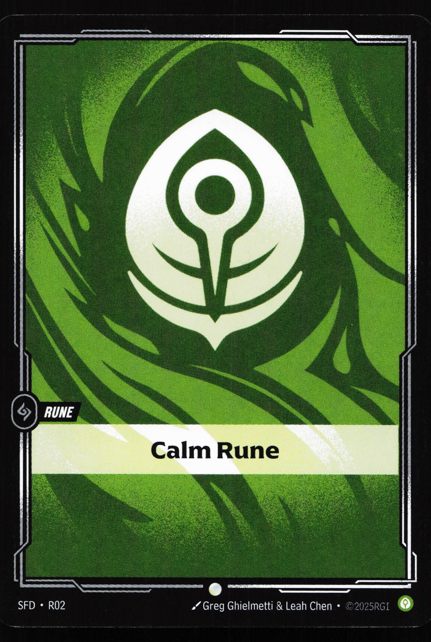 Riftbound Spiritforged - R02 Calm Rune Common