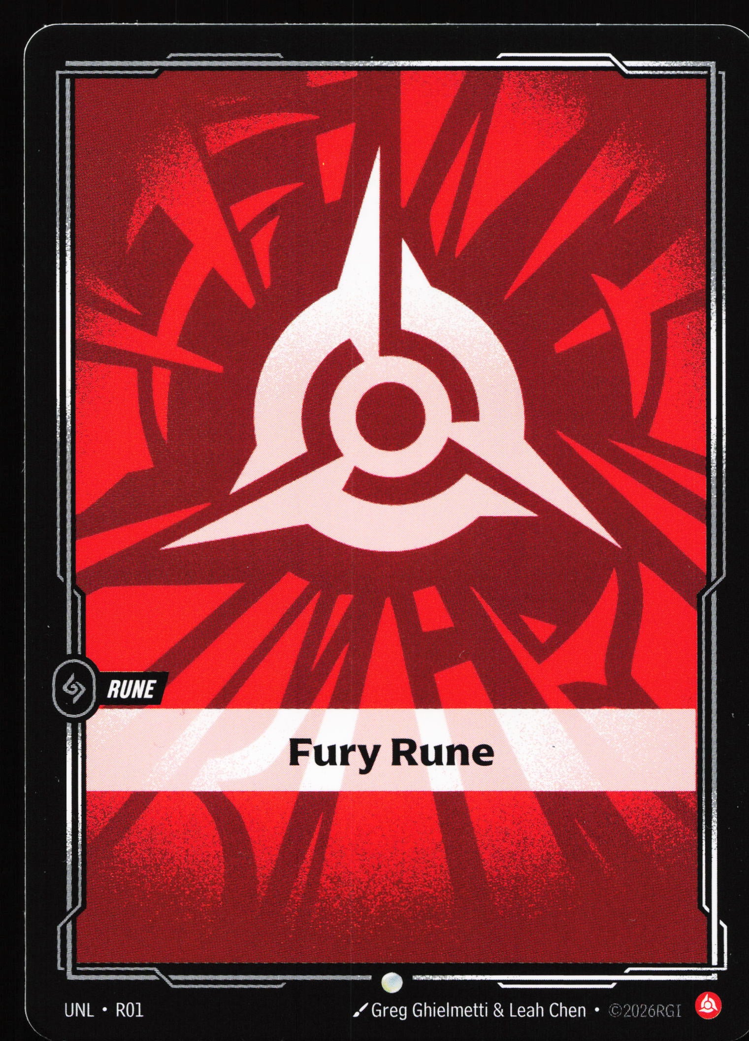Riftbound - Unleashed - R01 Fury Rune Common