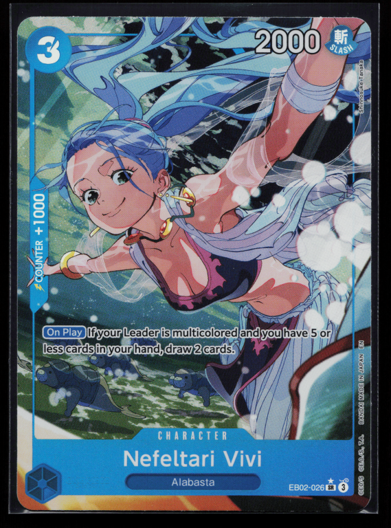 Extra Booster: Anime 25th Collection #EB02-026 Nefeltari Vivi (Alternate Art)