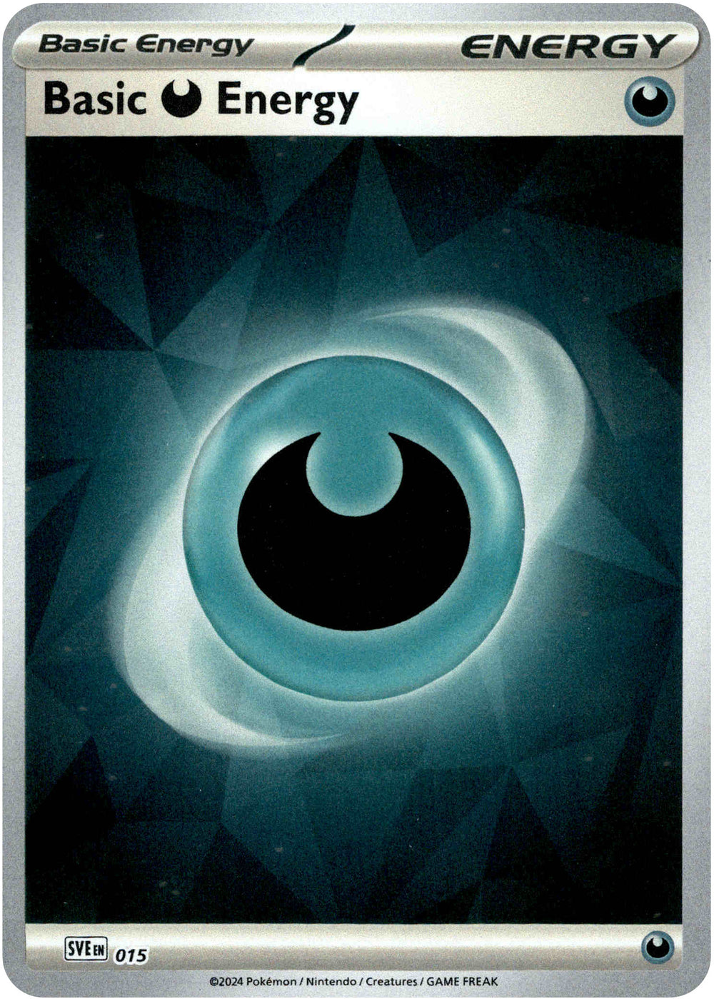 Scarlet & Violet Prismatic Evolutions - SVE 015 Basic Darkness Energy (Reverse Holofoil)