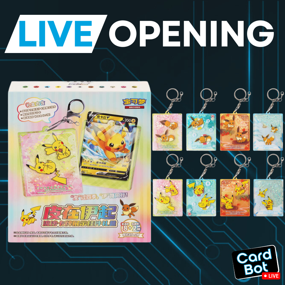 LIVE OPENING - S-Chinese Pokémon TCG Quicksand Card Case (Blind Box)