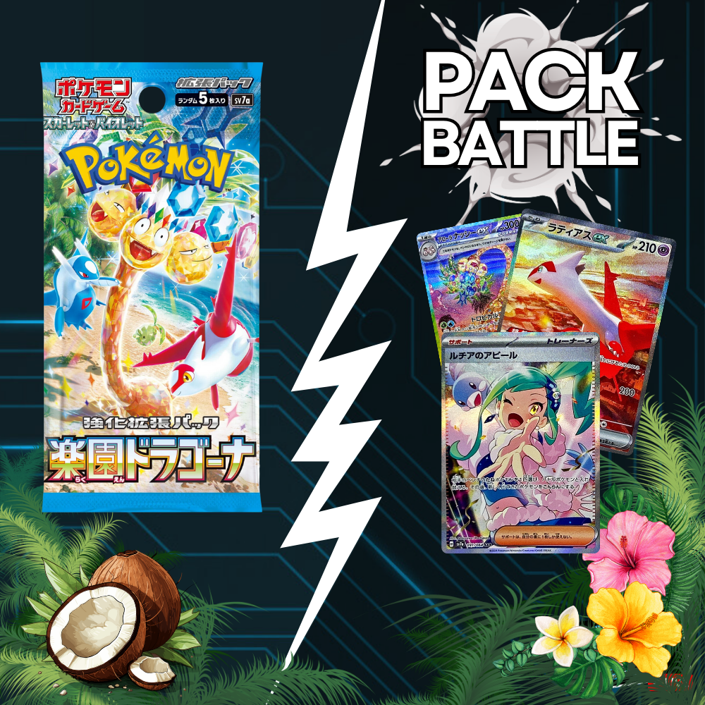 LIVE OPENING - Pokémon TCG Paradise Dragona (Japanese) - PACK BATTLE