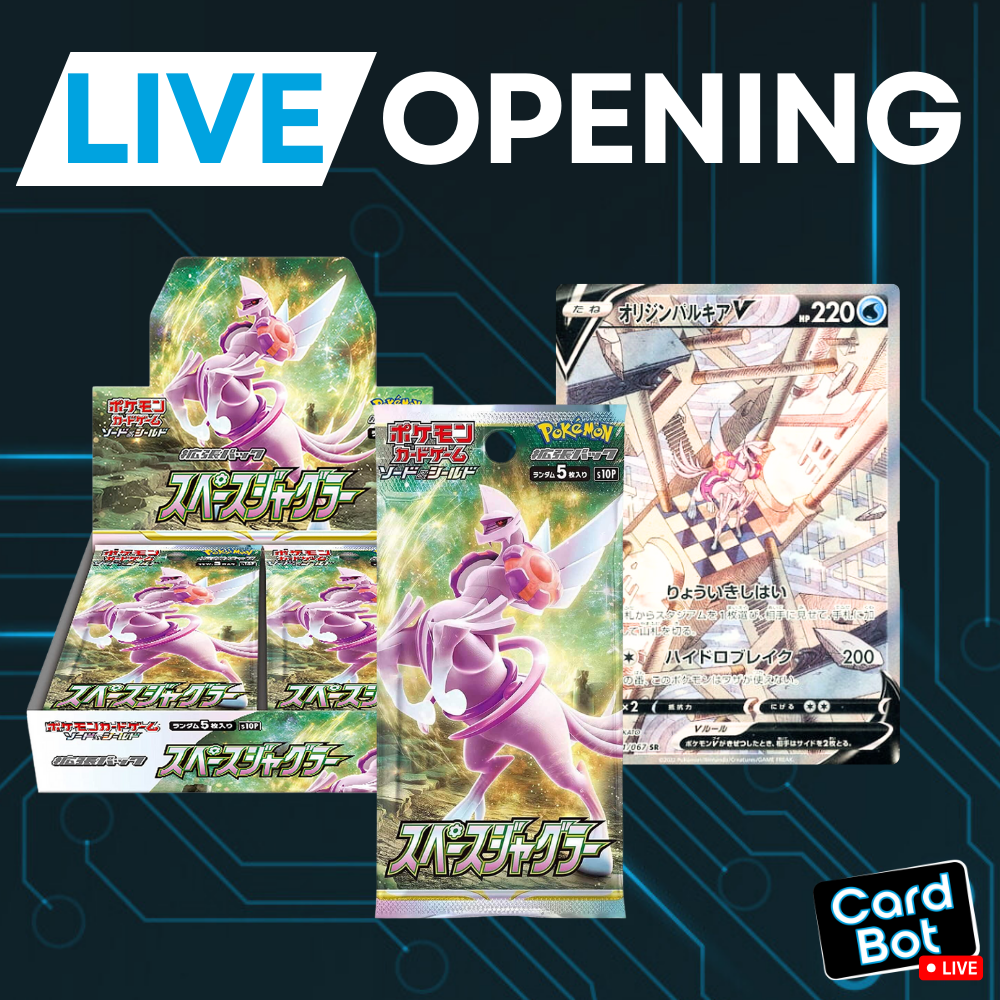 LIVE OPENING - Pokémon TCG Space Juggler (Japanese)