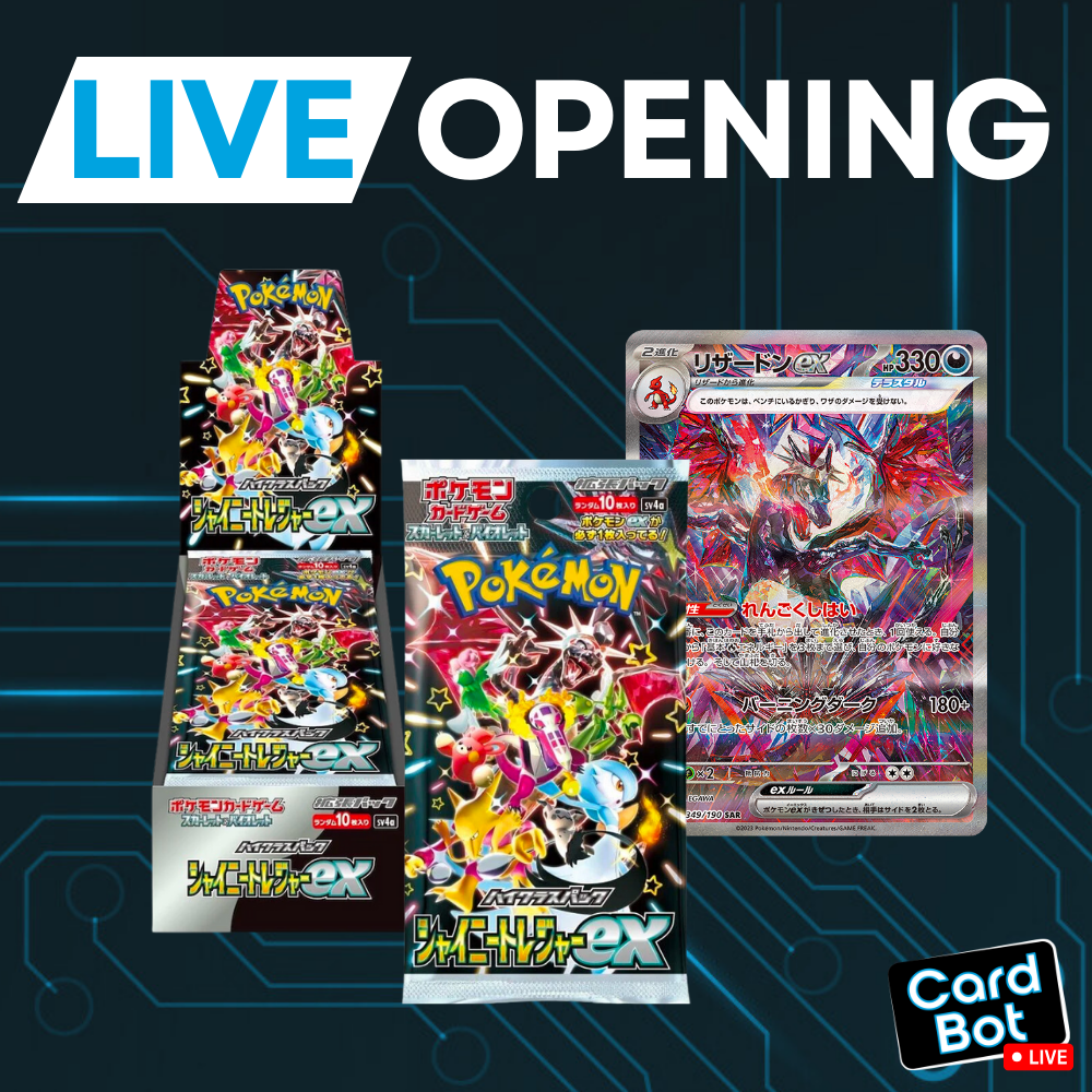 LIVE OPENING - Pokémon TCG Shiny Treasure ex (Japanese)