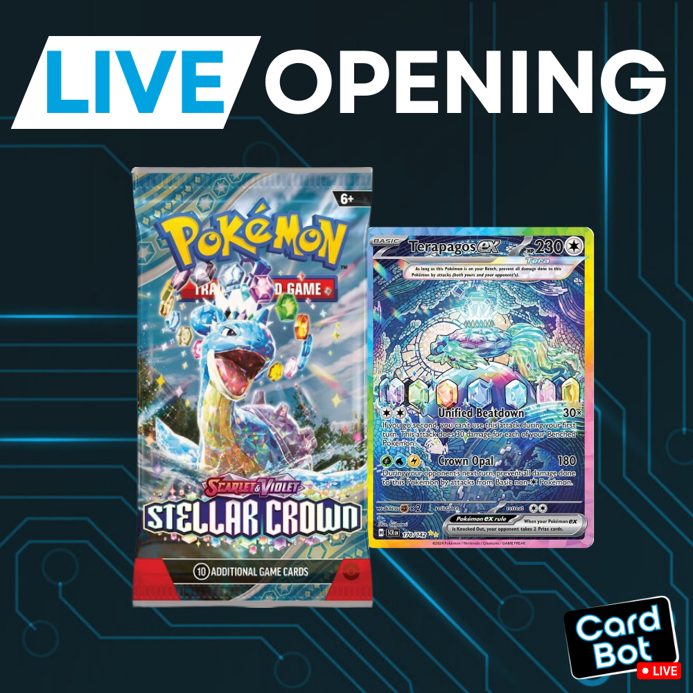 LIVE OPENING - Pokémon TCG Stellar Crown