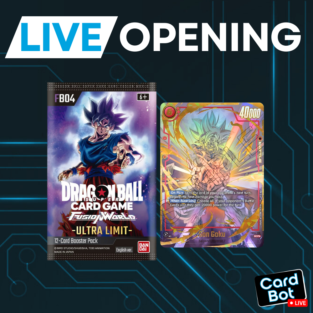 LIVE OPENING - Dragon Ball Super Fusion World FB04 Ultra Limit (English)