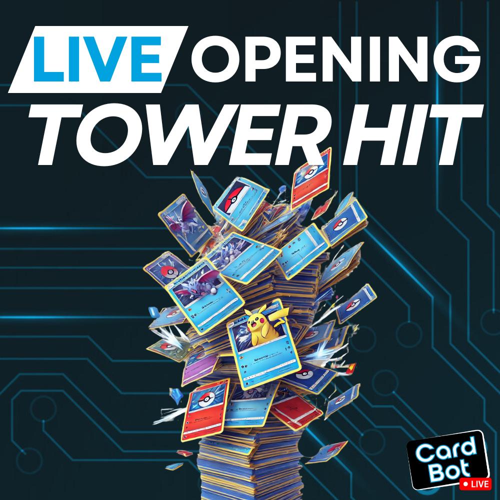 LIVE OPENING - Pokémon Tower Hit - JAPANESE ART RARE EDITION
