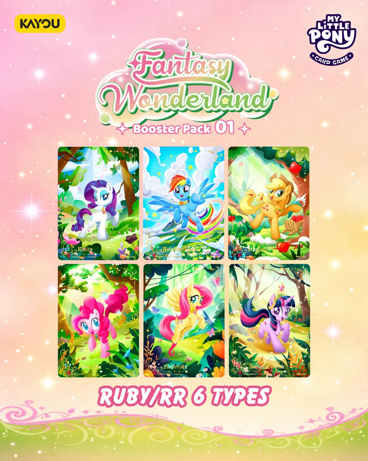 2026 Kayou My Little Pony Fantasy Wonderland Booster Box