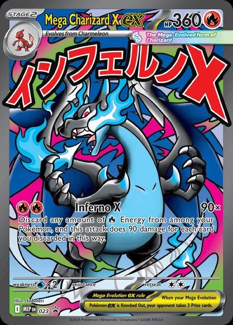 Mega Evolutions Promo - MEP 023 Mega Charizard X ex