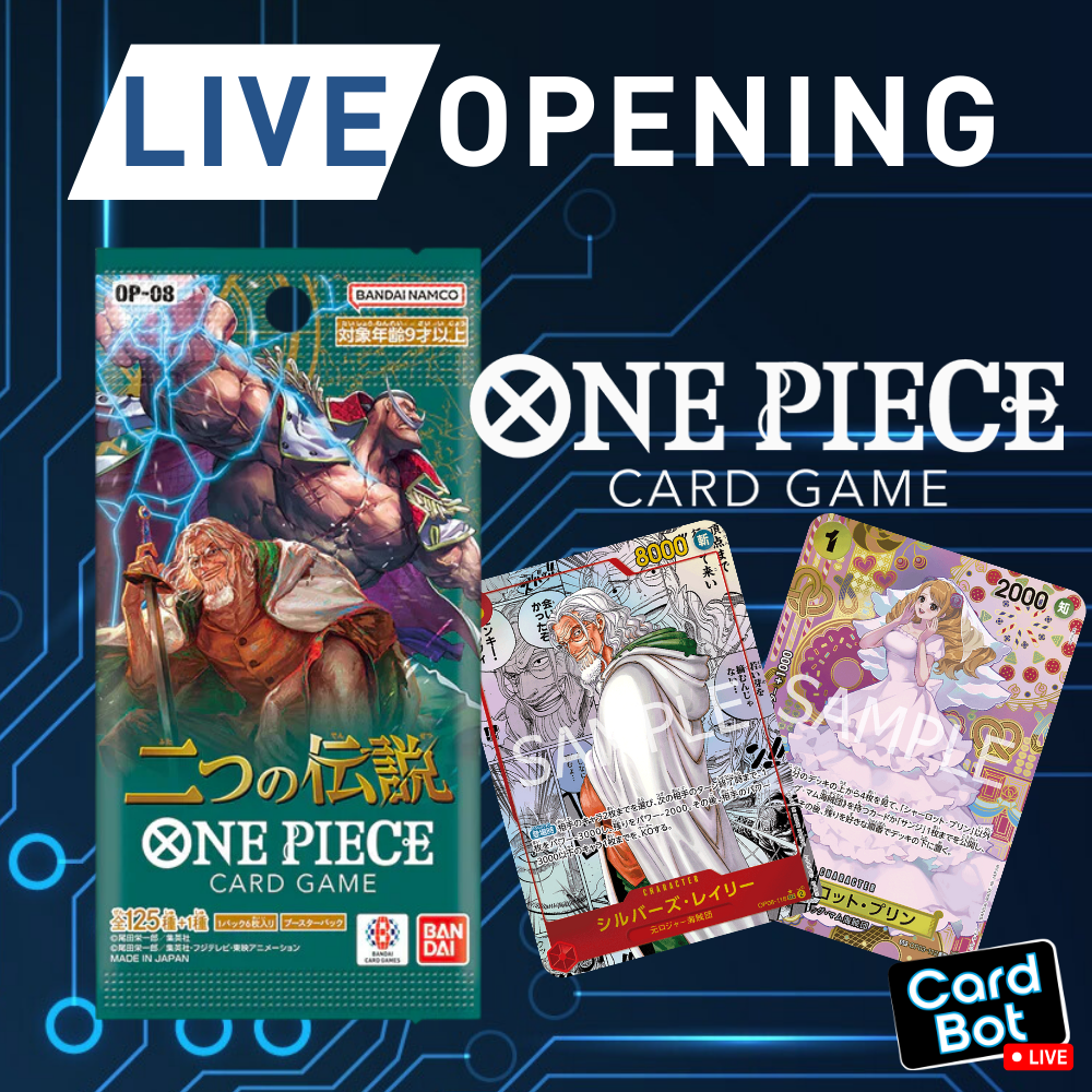 LIVE OPENING - One Piece Card Game OP-08 Booster Pack (Japanese)