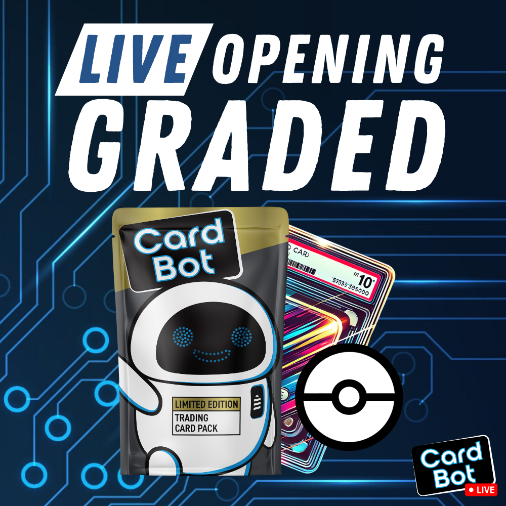 LIVE OPENING - Card Bot Pokémon PSA GRADED 'GEM' MINT 10 Pack