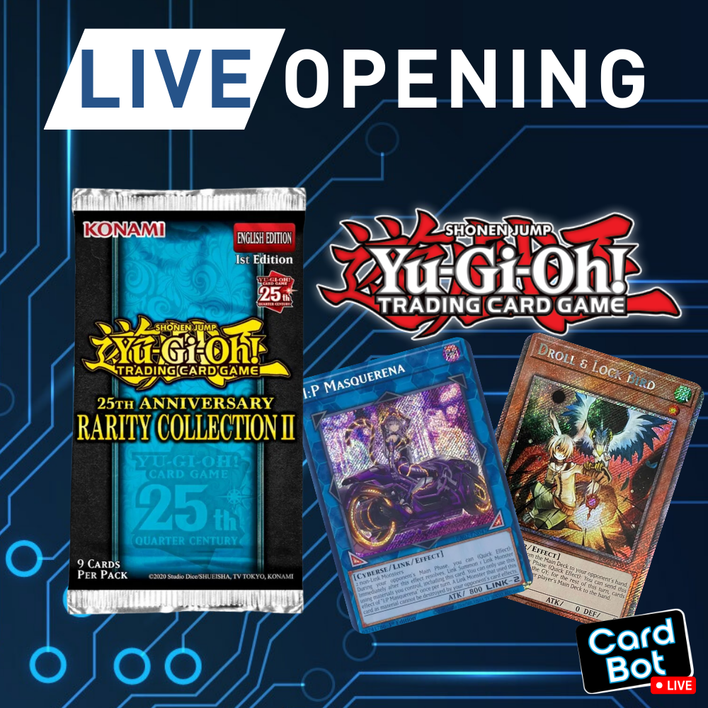 LIVE OPENING - Yu-Gi-Oh! Rarity Collection II Booster Pack