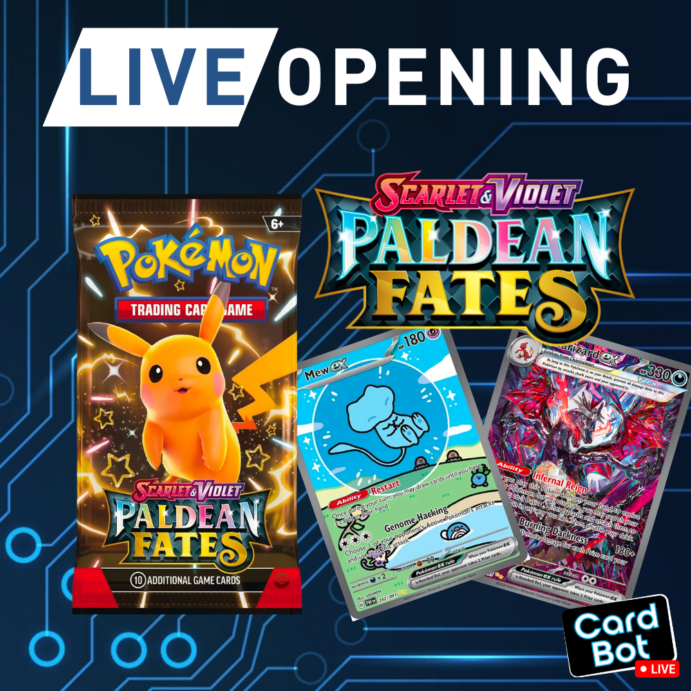 LIVE OPENING - Pokémon TCG Paldean Fates Booster Pack