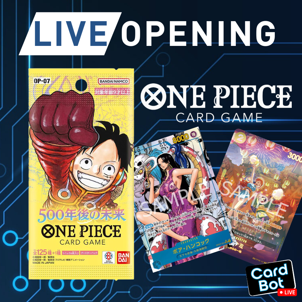 LIVE OPENING - One Piece Card Game OP-07 Booster Pack (Japanese)