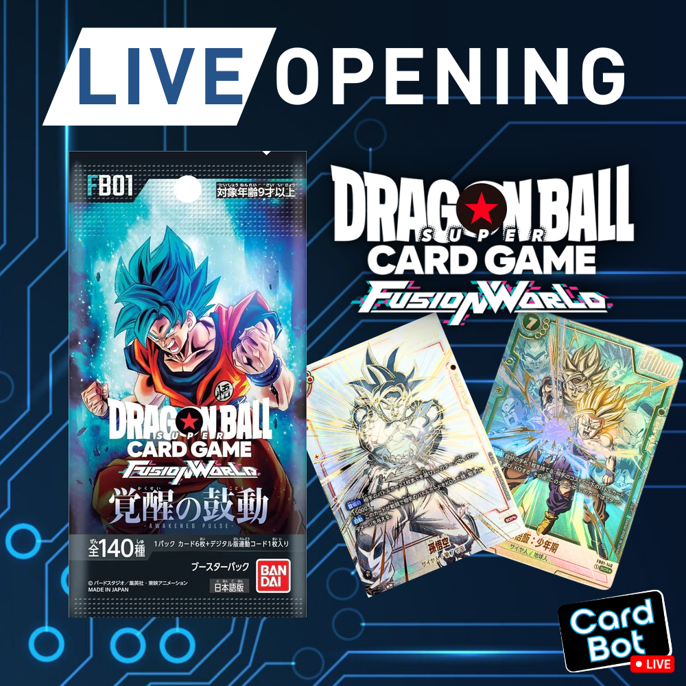 LIVE OPENING - Dragon Ball Super Fusion World Awakened Pulse Booster Pack (Japanese)