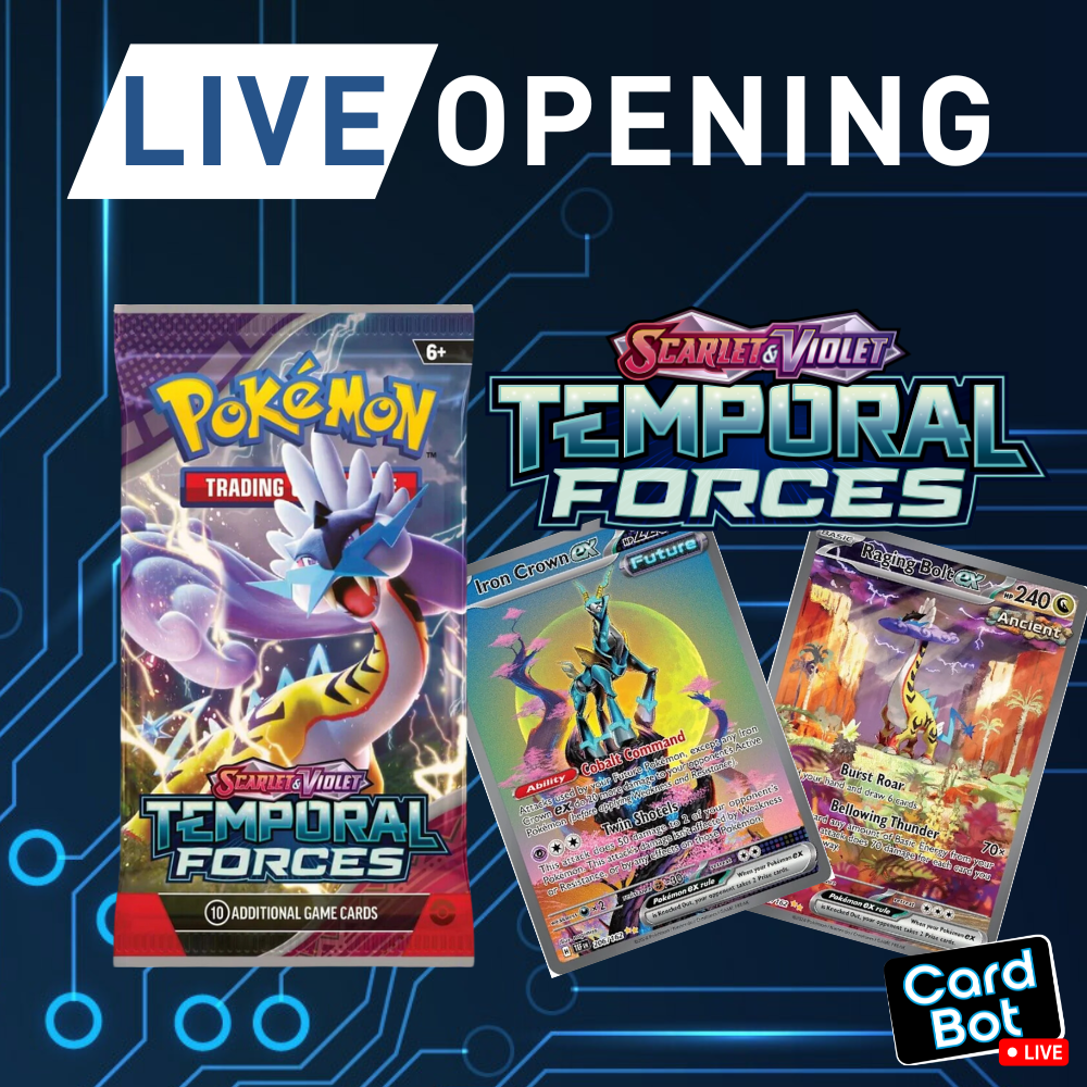 LIVE OPENING - Pokémon TCG Temporal Forces Booster Pack